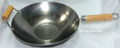 12 Inch Carbon Steel Flat Bottom Chinese Wok