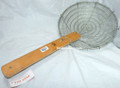Heavy Duty Iron Spider Skimmer with Bamboo Handle