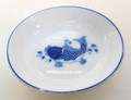 Modern Blue Koi Fish 3 Inch Sauce Dish