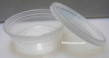 Round 8oz Plastic Take Out Container
