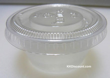 250 2oz Plastic Souffles Take Out Containers with Lids Pack