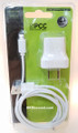 PCC Android Blackberry 4FT Micro USB Cable  with AC Charger