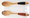 6.75 Inch Black and Brown String Handle Wooden Spoons