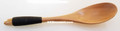 6.75 Inch Black String Handle Wooden Spoon