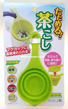 Compact Expandable Tea Strainer with Handle