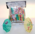 Parasol Umbrella Party Drink Picks Pack