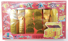 Chinese Gold Bar Coins Nuggets Joss Set