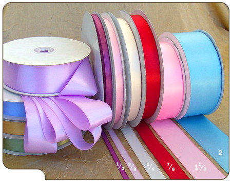 4 inch satin ribbon