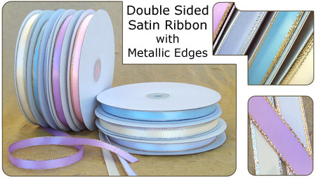 double sided satin ribbon