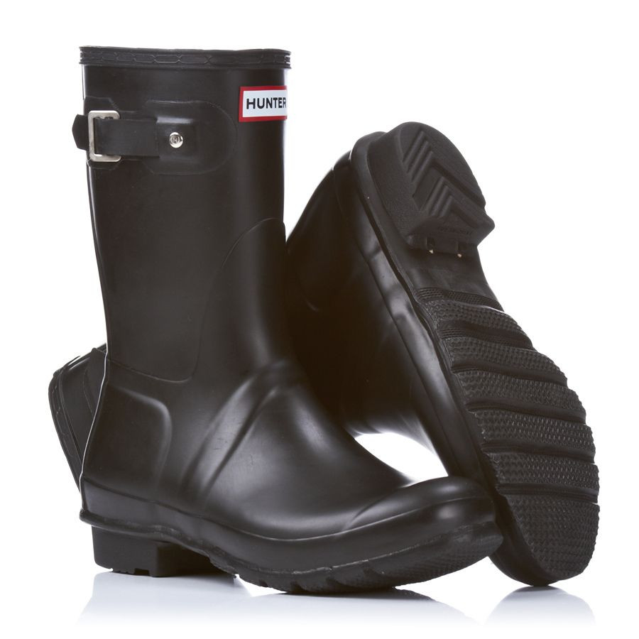 original short hunter wellies