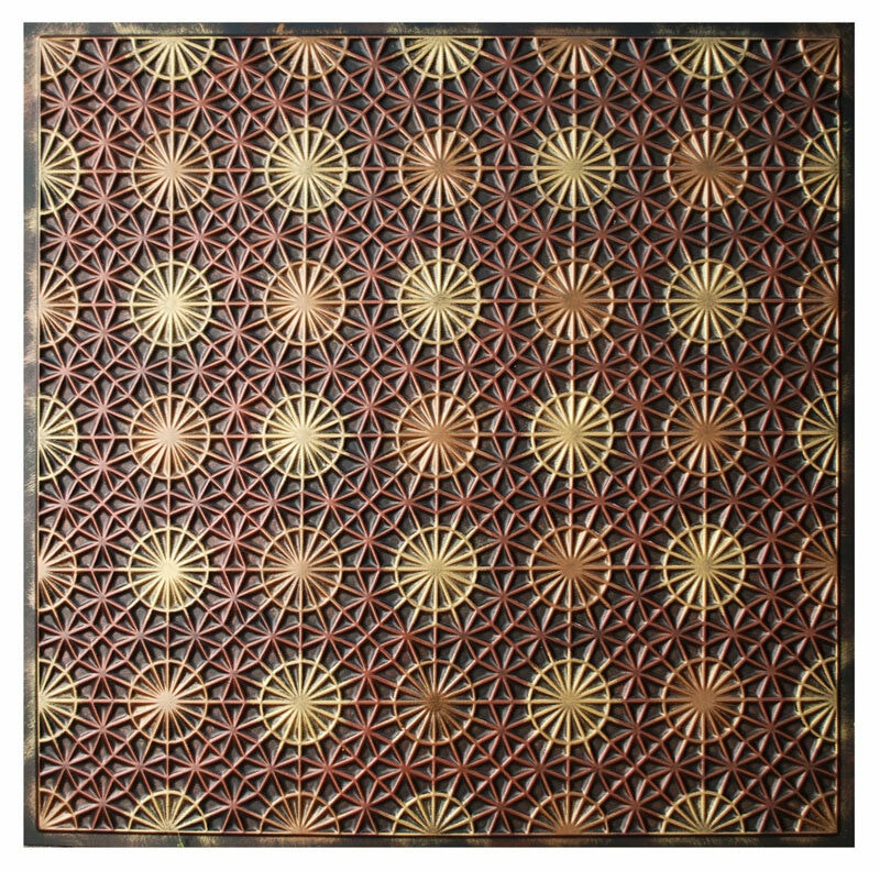  FAD Hand Painted Ceiling Tile - #CTF-011