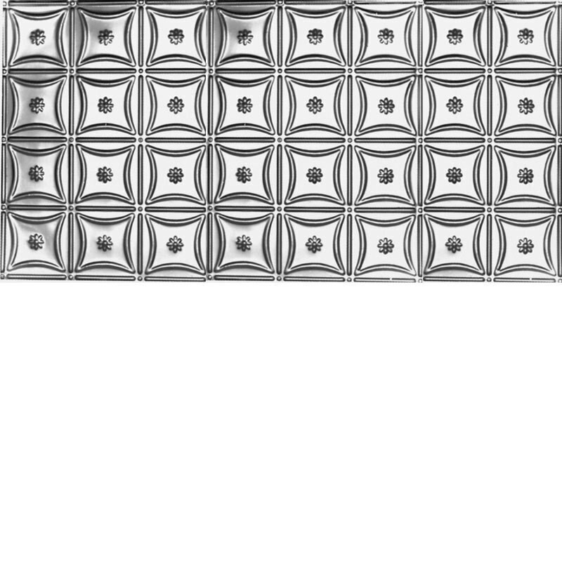 Custom Color - 24 in. x 48 in. - Tin Ceiling Tile - Powder Coated