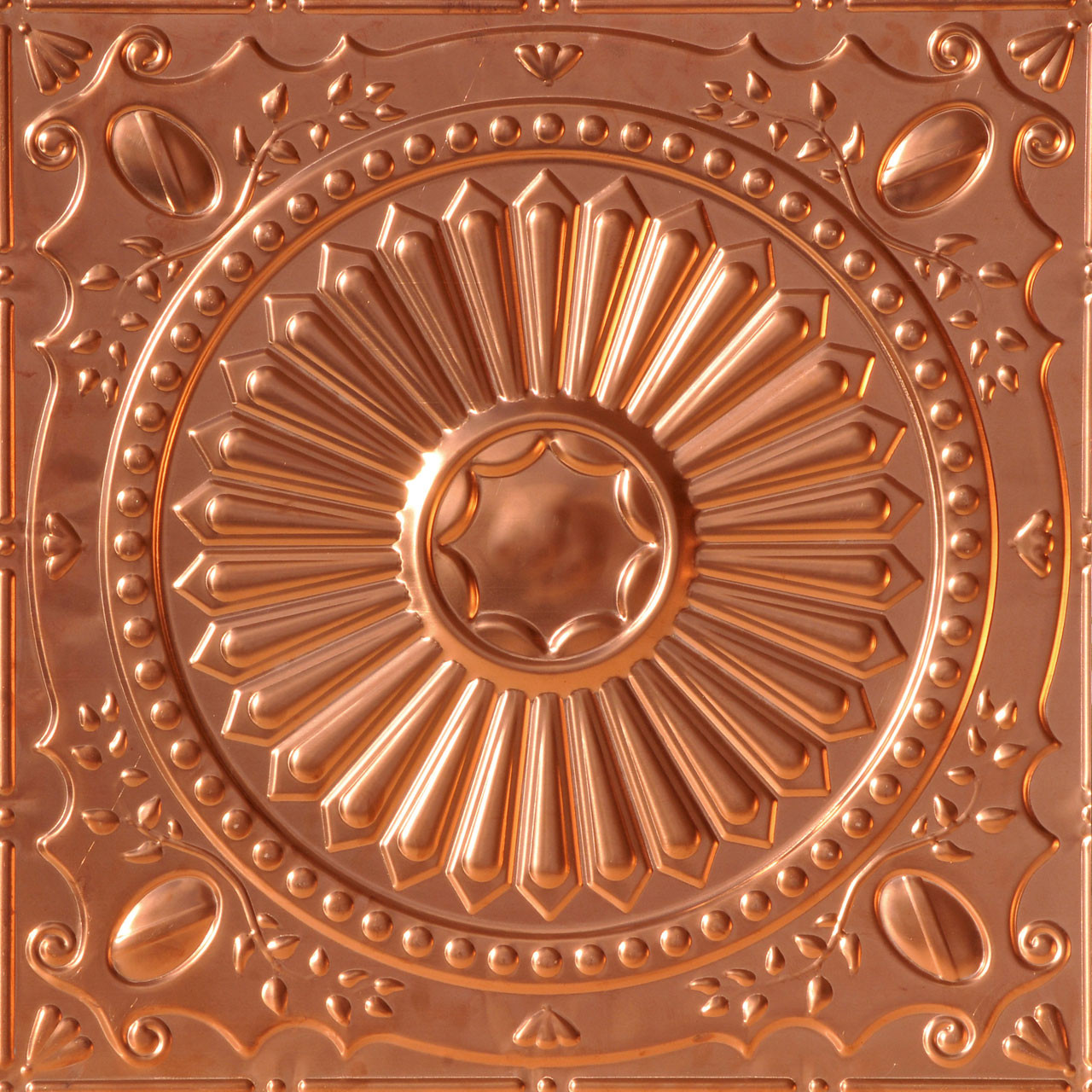 Fandango - Shanko Copper Ceiling Tile - #525