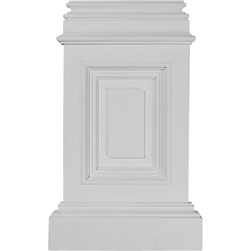 Classic Small Pedestal - Urethane Plinths and Bases - Pack of 4 - #BAS10X17X02CL