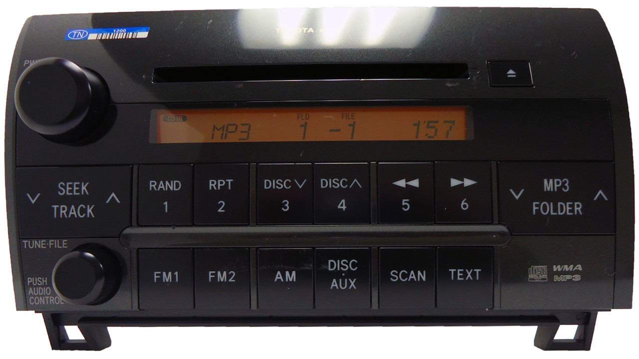 AD1805 2007 08 Toyota Sequoia Tundra Radio MP3 CD Player