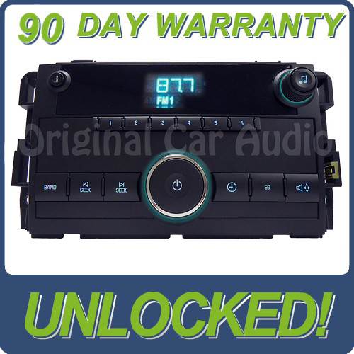 GMC Chevrolet Chevy AM FM Radio Receiver Clock Display CD4Car