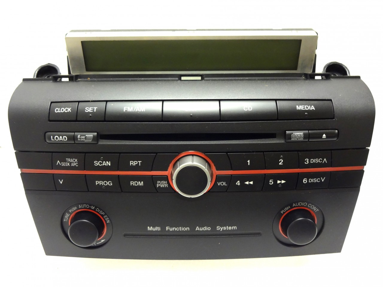 MAZDA 3 Radio Stereo 6 Disc Changer CD Player w/ Trip