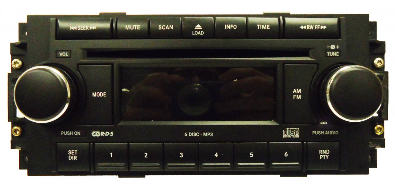 Chrysler 300 Jeep Dodge Ram Dakota Radio 6 Mp3 Cd Changer Player Raq