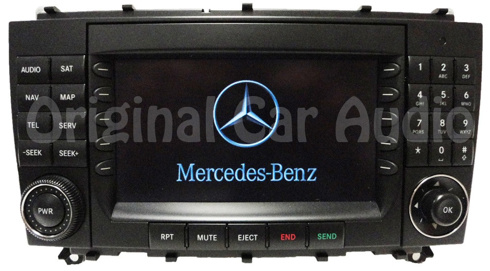 ラジオ・コンポ Mercedes-Benz COMMAND 2.5 - JHEAD UNIT MERCEDES-BENZ OEM Command GPS Navigation Radio CD LCD Screen