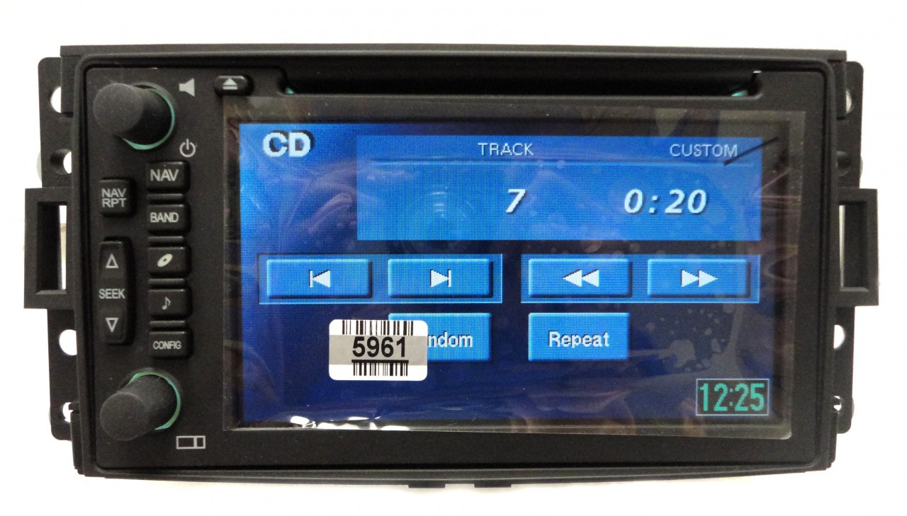 REPAIR SERVICE GMC Chevy GPS Navigation Radio CD DVD Rom Player Screen