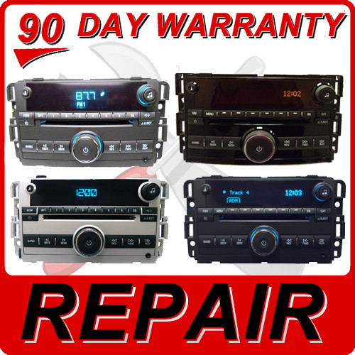 REPAIR 07 12 GMC Acadia Chevy Malibu Single CD Player FIX CD4Car
