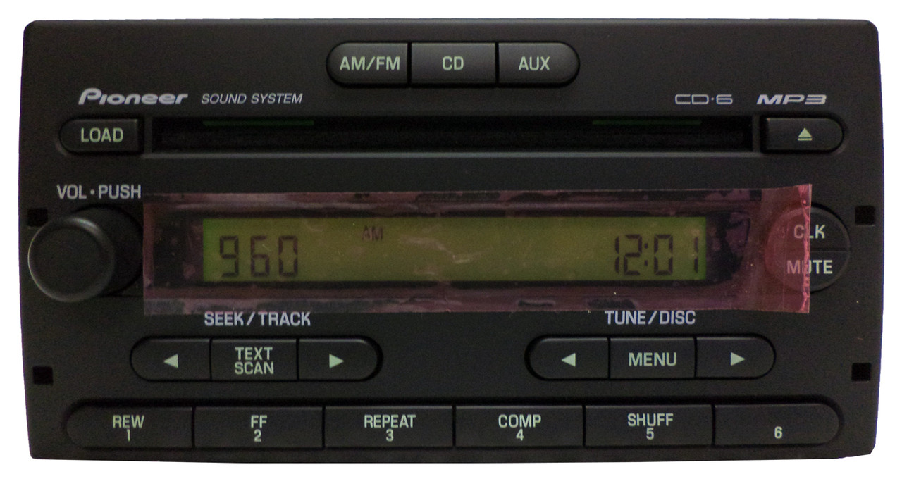 2001 Ford ranger cd player problems #2