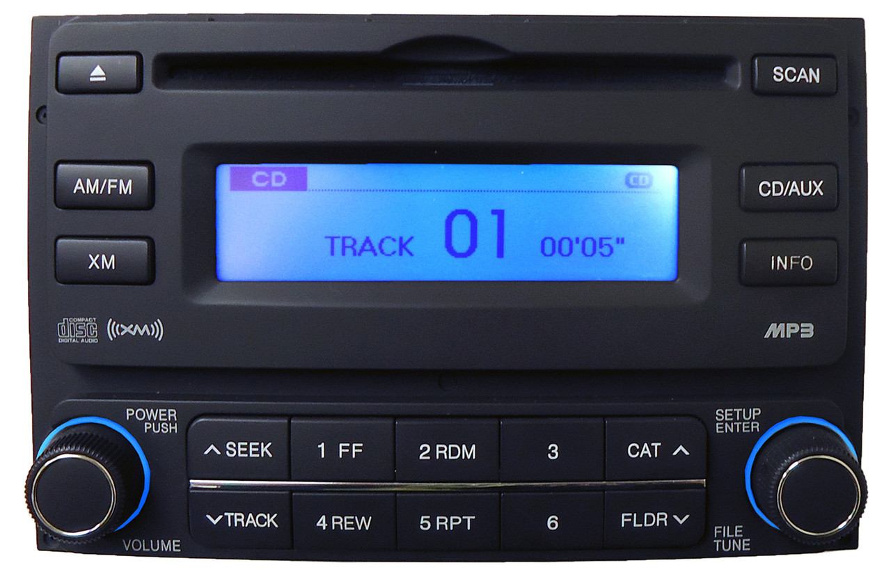 Hyundai ELANTRA Radio XM Satellite MP3 CD Player - CD4Car