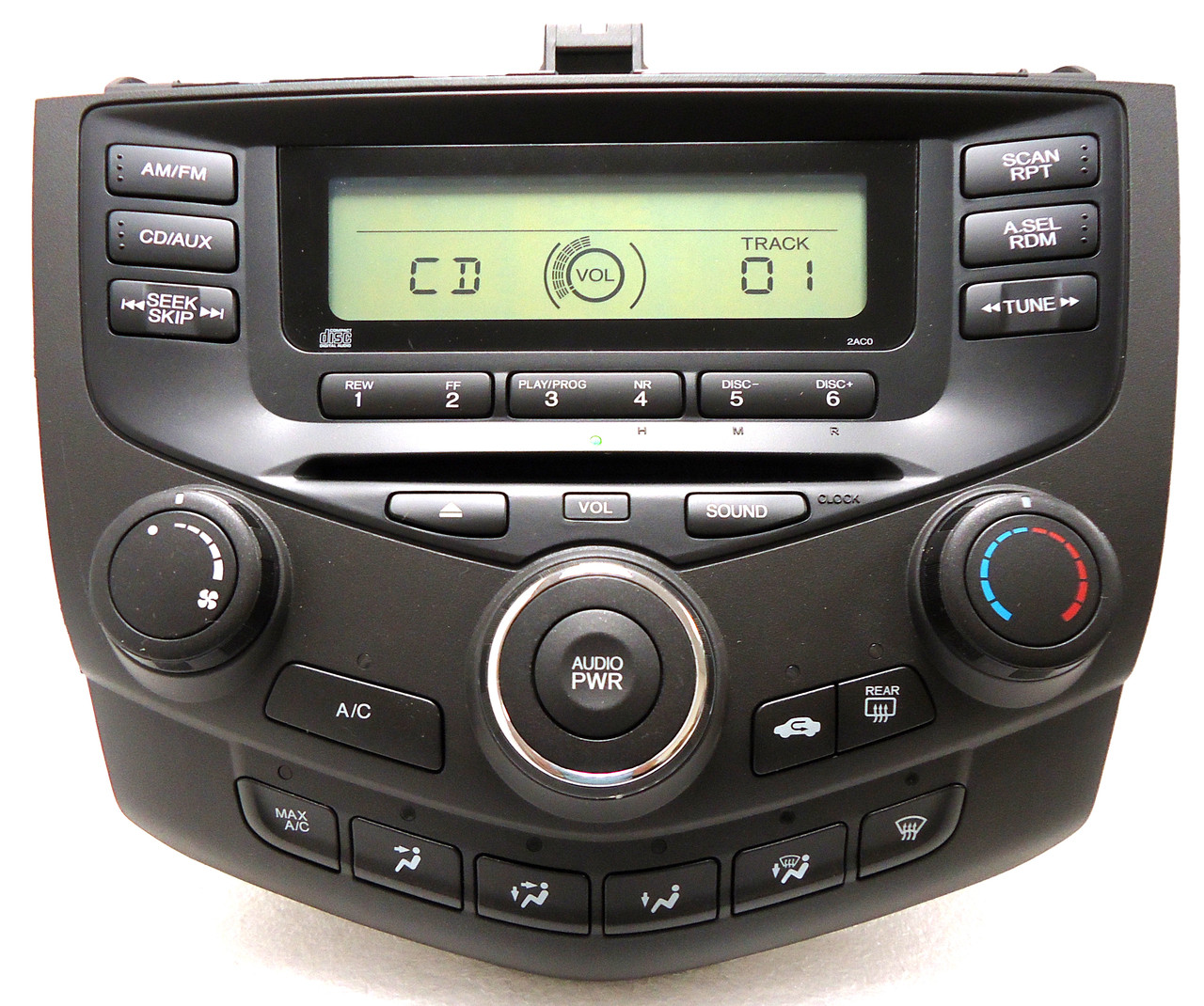 2AC0 2003 04 2005 2006 2007 Honda Accord Radio CD Player