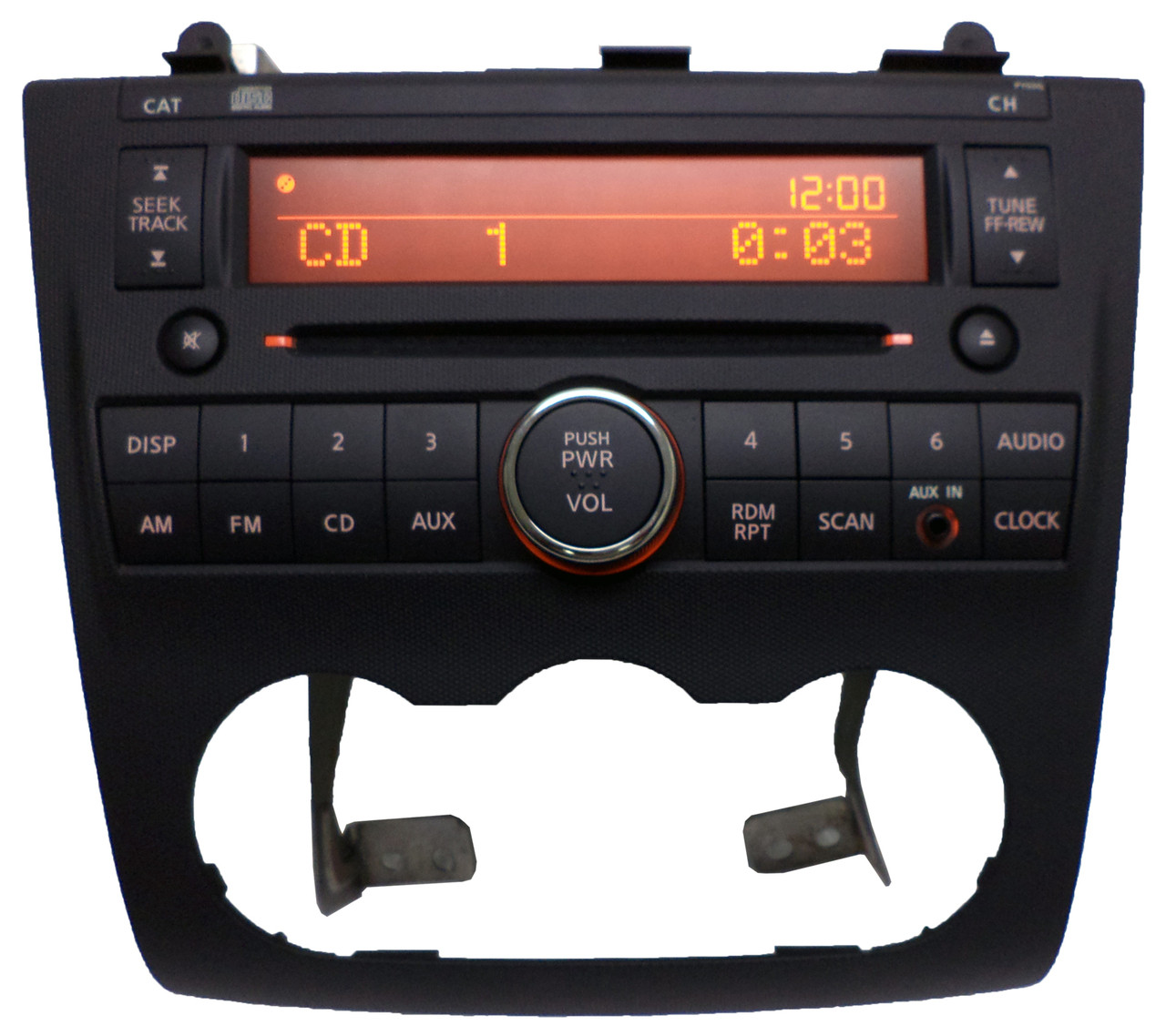 10 11 12 Nissan Altima Radio Cd Disc Player Changer Aux 28185 Zx11a 