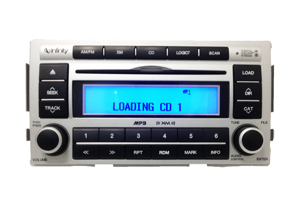 Hyundai Santa Fee CD player radio, car stereo headunit with Removal Keys
