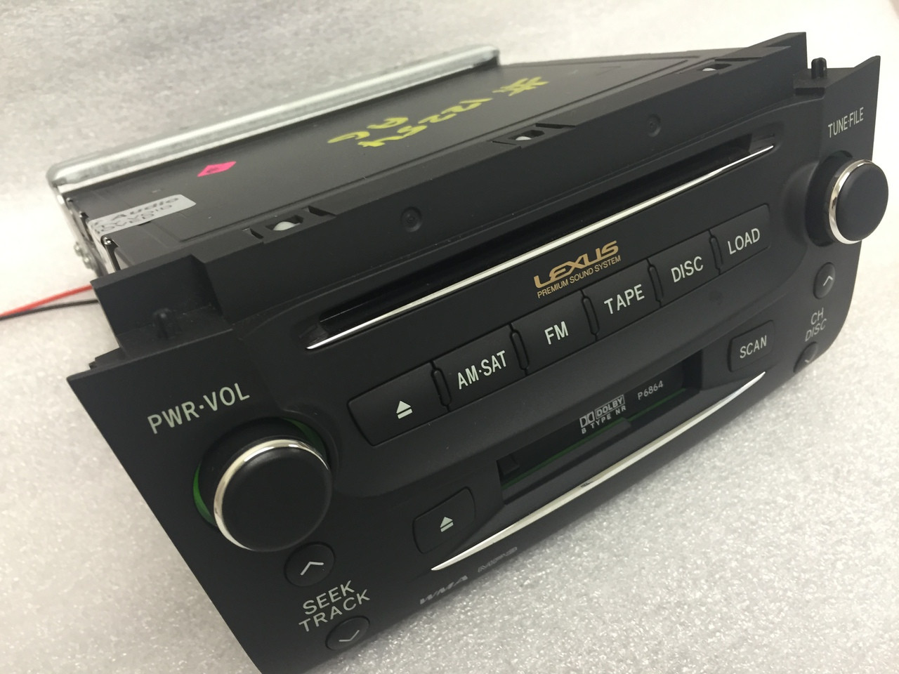 2007 Lexus GS350 GS430 AM FM XM Satellite Radio 6 Disc CD Changer MP3