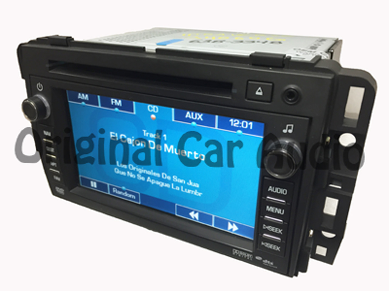 GM OEM Factory Stereo Radio GPS Navigation LCD MP3 CD DVD Player