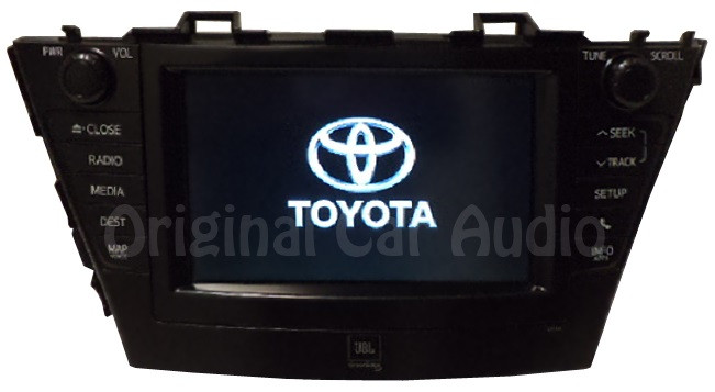 Toyota JBL Radio GreenEdge Navigation GPS E7034 CD Player
