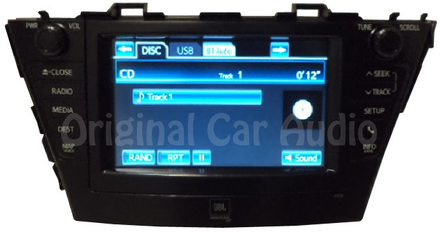 カーナビ Navigation JBL GreenEdge 56112 Toyota JBL Radio GreenEdge Navigation GPS E7034 CD Player