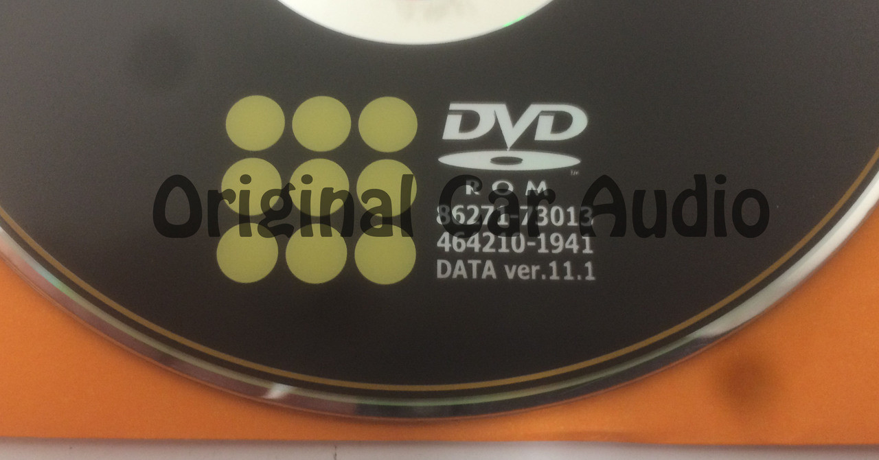 Toyota Lexus Navigation Map DVD 86271-73013 DATA Ver. 11.1 U93 | eBay