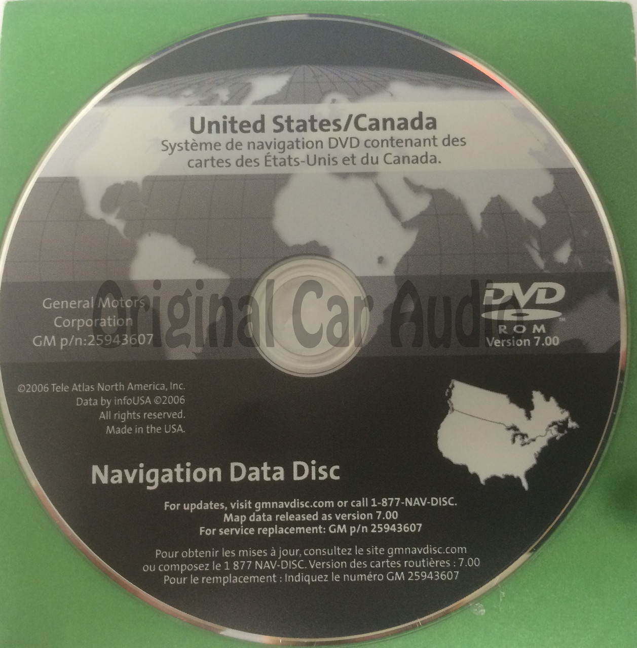 used gm navigation disc