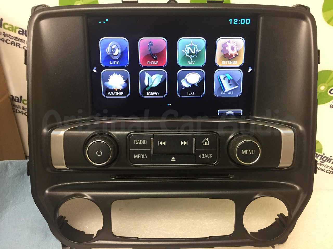 2015 Chevrolet Silverado OEM Touch Screen Radio Control Panel Display