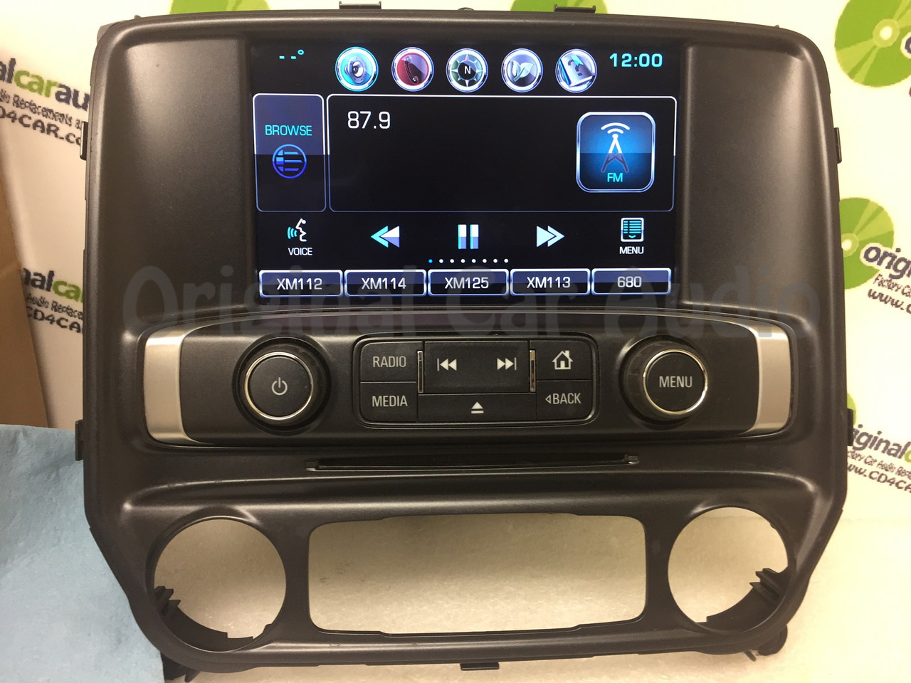 2015 Chevrolet Silverado OEM Touch Screen Radio Control Panel Display