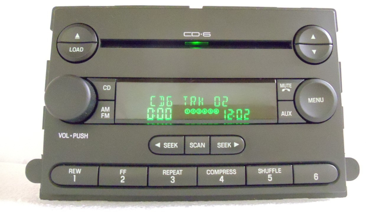 Ford freestar cd player repair