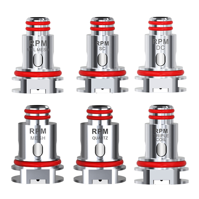 Smok RPM Atomizer Coil Head Replacement (5pcs) Smok RPM Atomizer Coil Head Replacement (5pcs)