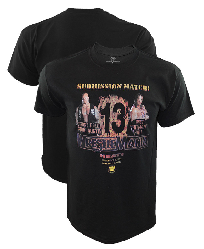 wrestlemania tshirt
