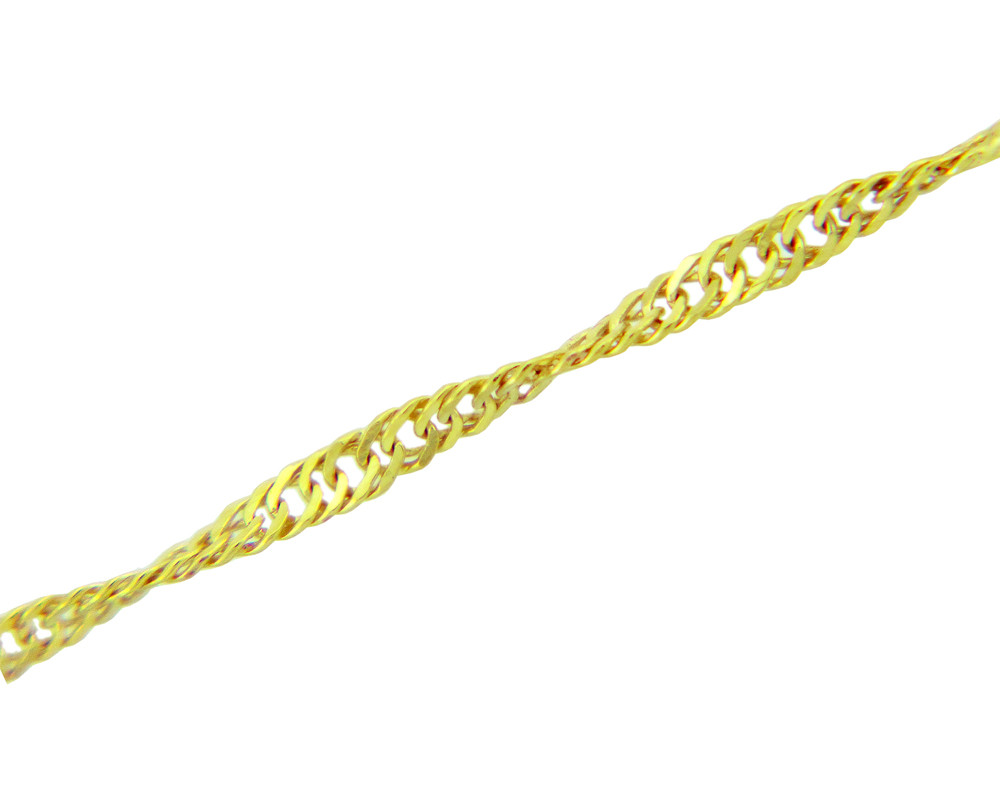 details about singapore gold chain 0.25mm