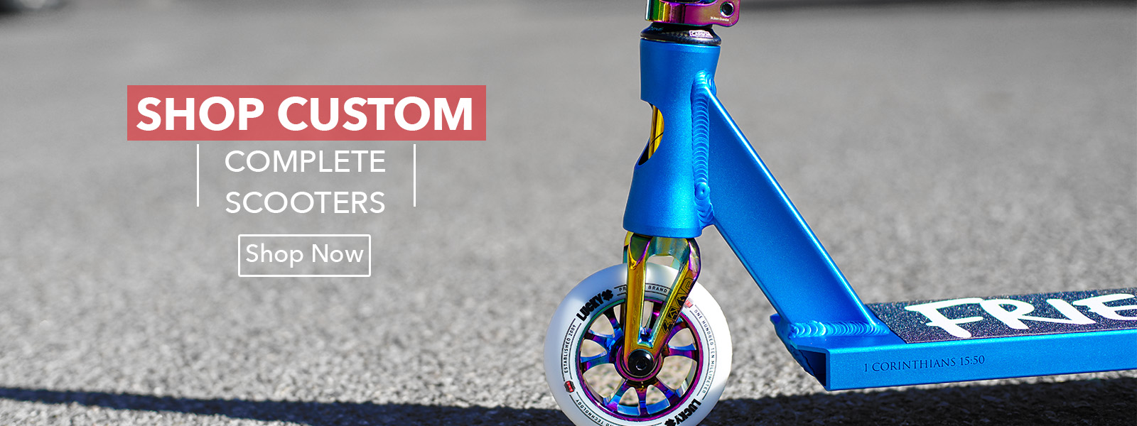 Custom Pro Scooters Buy Trick Scooter Parts Lucky Bars Lucky Deck