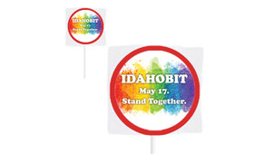 IDAHOBIT Custom 2.5cm Mini Lollipops