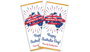 Australia Map Australia Day Personalised Chocolates