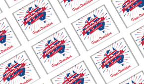 Australia Map Australia Day Mini Chocolates