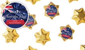 Australian Flag Australia Day Chocolate Stars