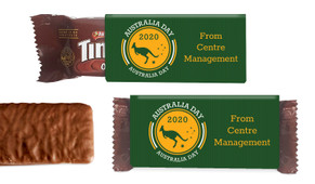 Australia Day Emblem Individual TimTam TM (Box Of 150)