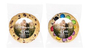 All You Need Is Love Personalised Wedding Cookie
