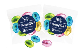 Corporate Personalised Bag Of Easter Eggs